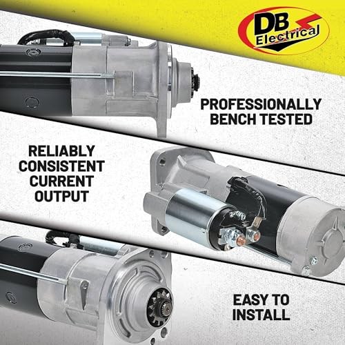410-48076 Starter Compatible With/Replacement For Ford E-Series Vans, 1995