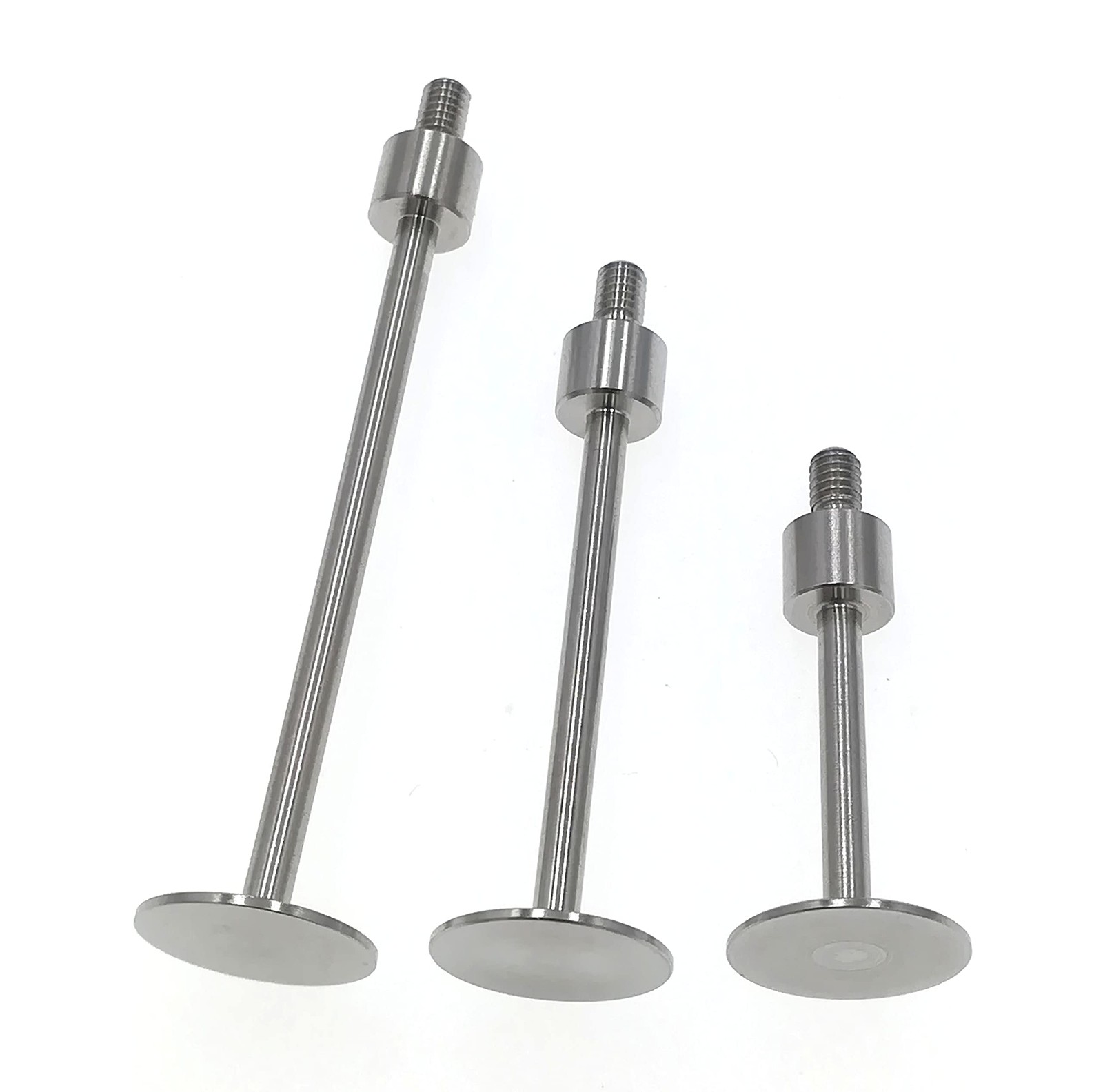 Flat Contact Points for Dial Indicator Depth Gauge 0.4mm Thickness 10mm Diame...