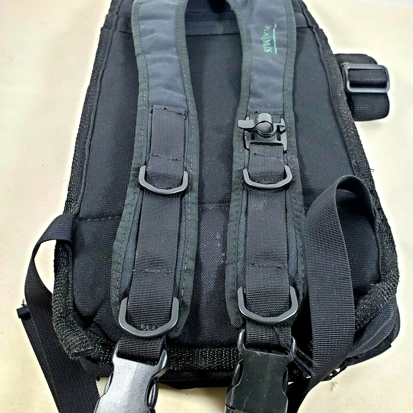 Mac Pac Backpack Black Hydration System Daypack Hiking Camping - No Bladder