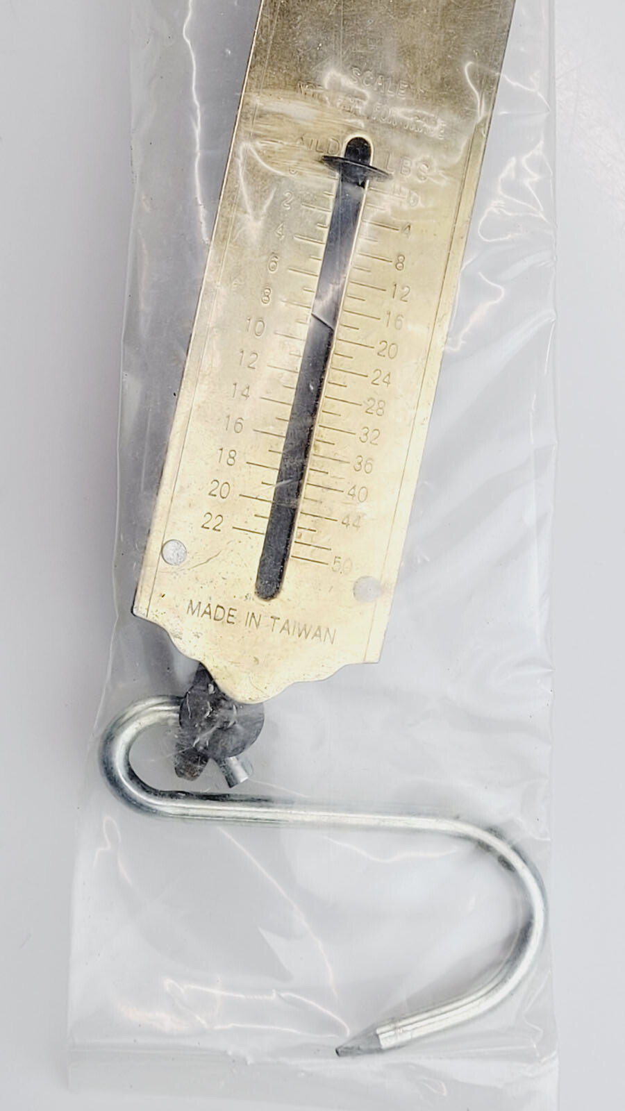 50lb Metal Fishing Spring Scale