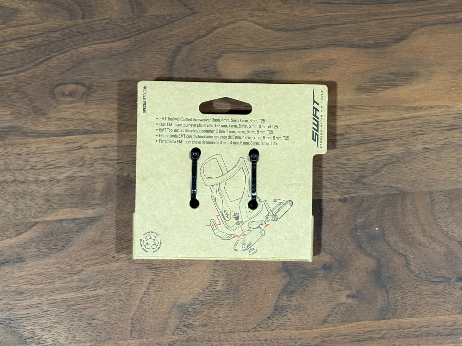 Specialized EMT MTB Multi Tool and Cage Mount SWAT for Zee Bottle Cage