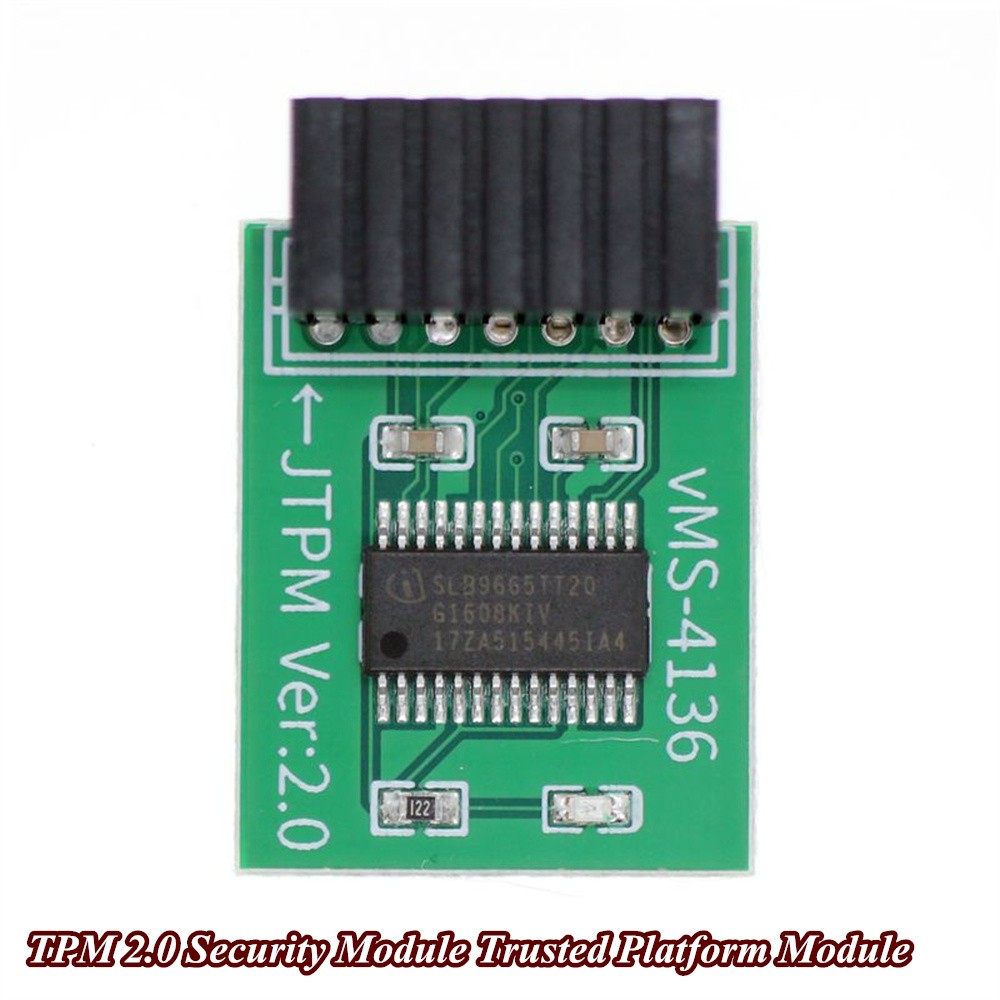 Support For 14 Pin LPC MS-4136 TPM 2.0 Version Trusted Platform Security Module