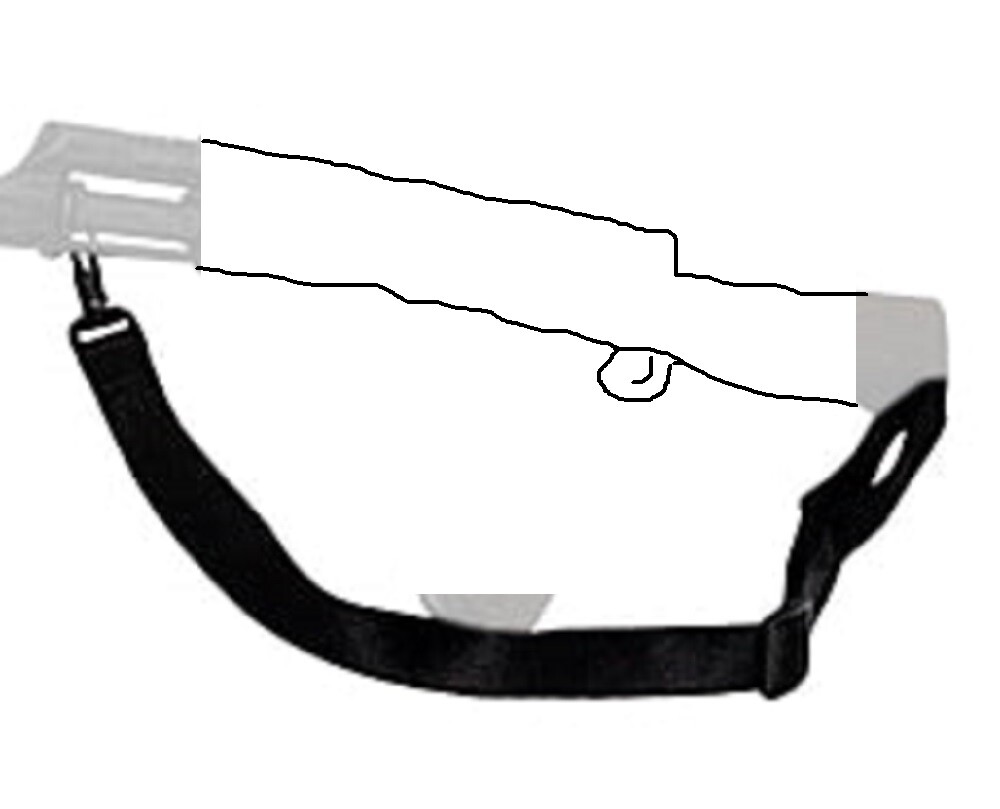 MAX-OPS Tactical Two Point Rifle Sling - Mil Spec Black Webbing - NEW