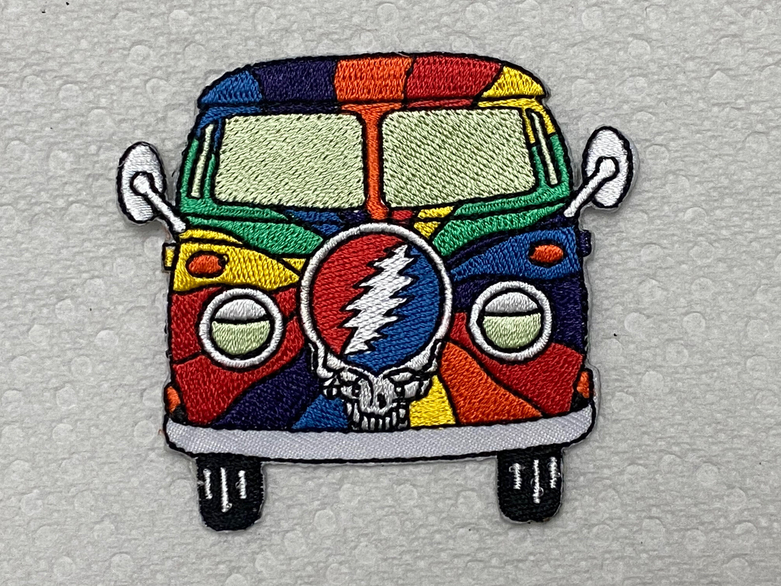 GRATEFUL DEAD - VW BUS - IRON or SEW-ON PATCH