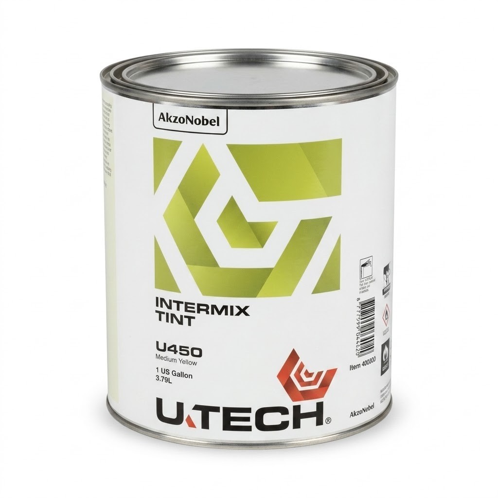 AKZONOBEL 483644 U-TECH U450 Medium Yellow Tint 1 Gallon