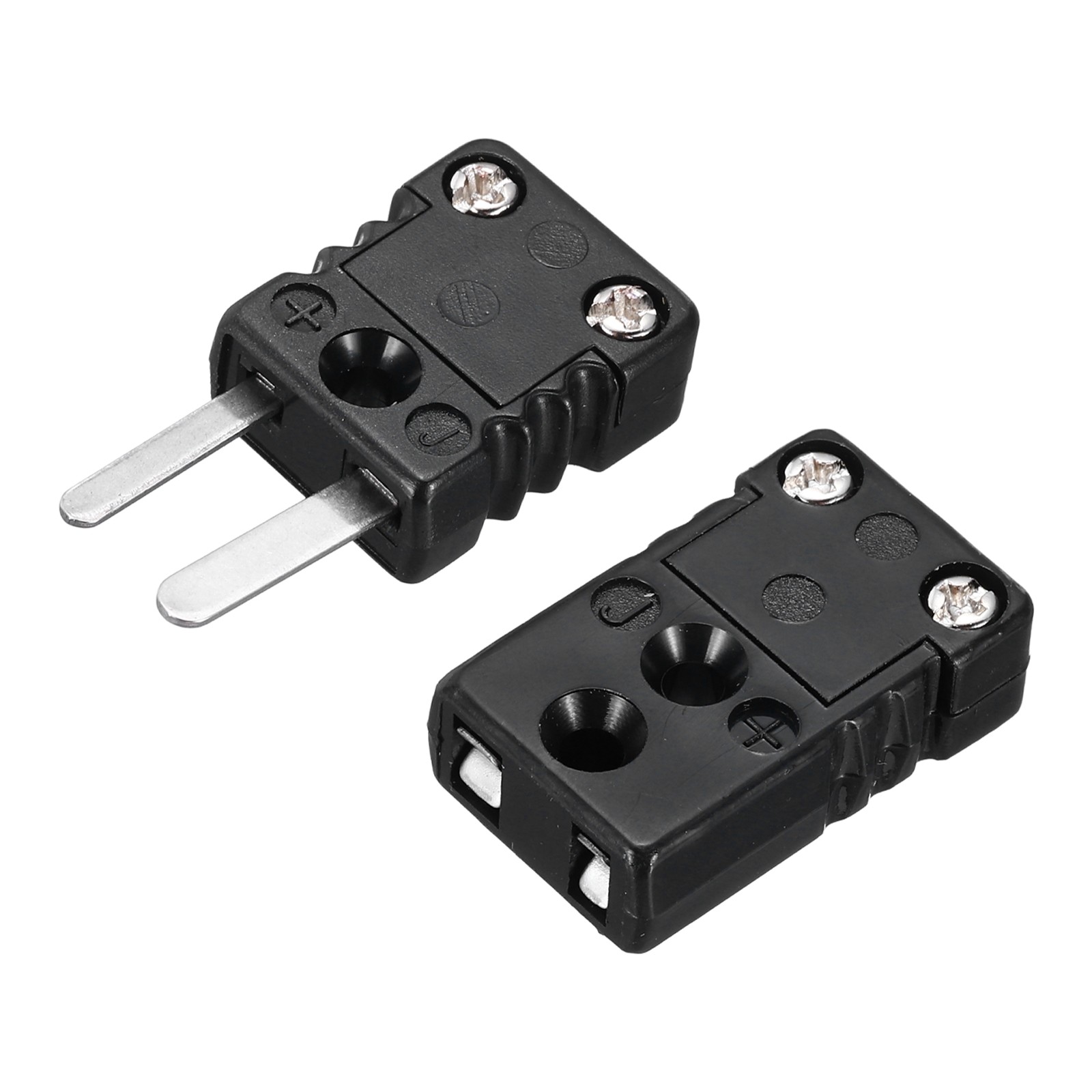 Mini J Type Thermocouple Wire Connectors Male Female 200°C 392°F