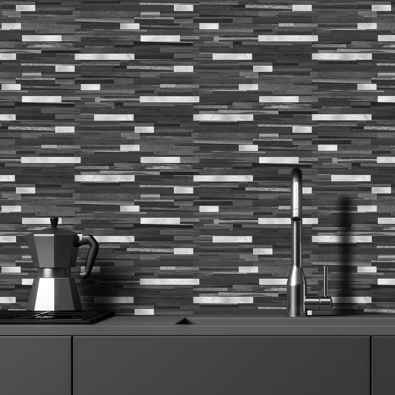 20 Sheets Peel & Stick Backsplash Tile Stick on Backsplash Kitchen & Bathroom