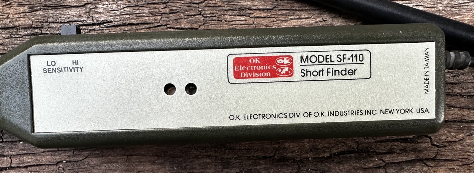 OK Electronics Short Finder Model SF-110 Read