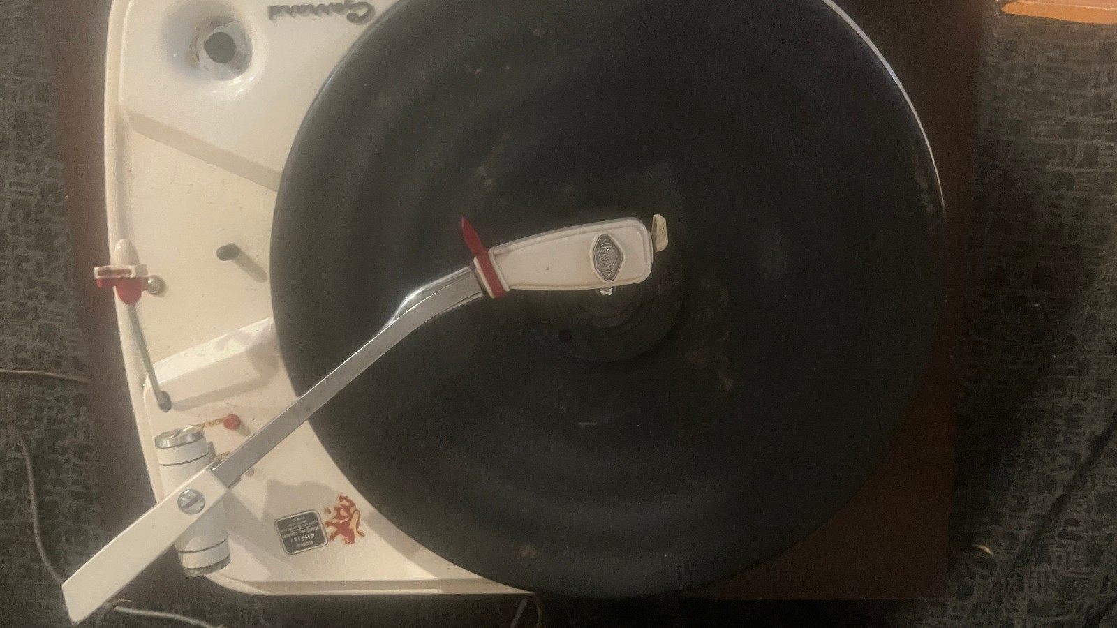 Garrard 4hf turntable MOTOR IS WORKING!