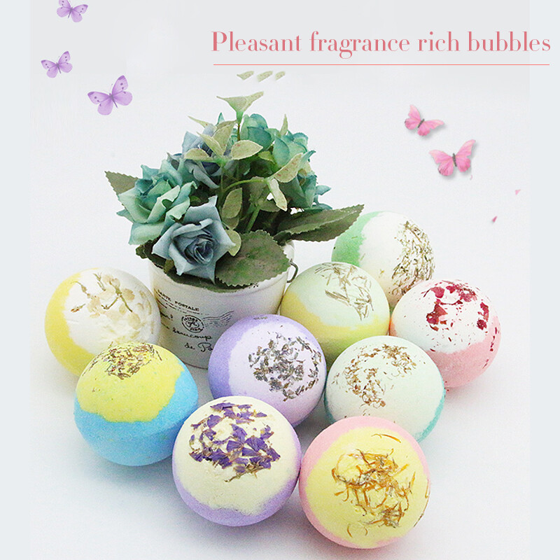 Bath Bombs, Natural Relaxing Moisturize Gifts Sets Idea Bubble Fizzy & Spa Bath