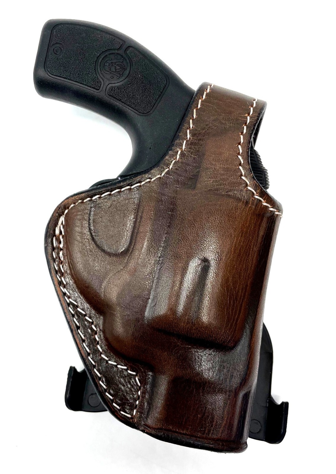 For 2" CHARTER ARMS 22/38, Right Hand Brown Leather Roto PADDLE Holster