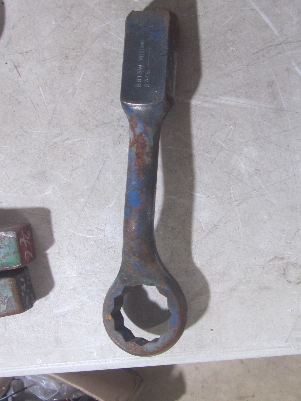 WILLIAMS 8813 HAMMER STRIKING FACE 2-3/16" OFFSET BOX WRENCH 12 POINT