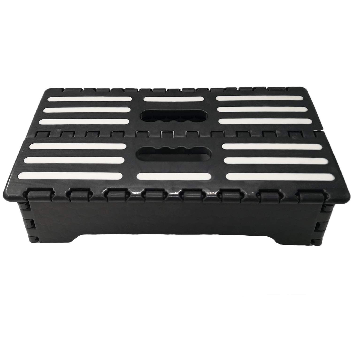 Portable Folding Step Up Stool Car Height Boost Elder Adult Nonslip Step Grips