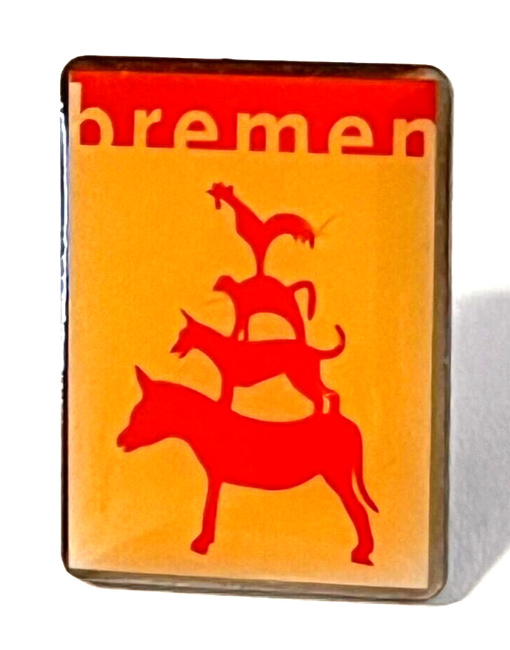 Stadtmusikanten Bremen Pin (H29)
