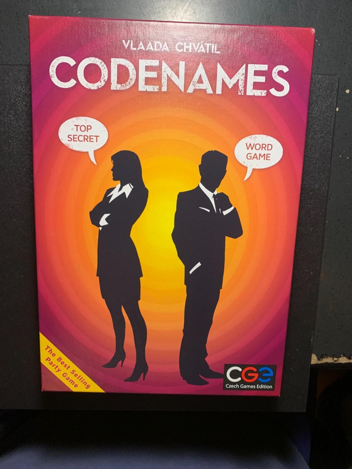 Codenames RED AGENT Game Replacement Pieces VLAADA CHVATIL 2015