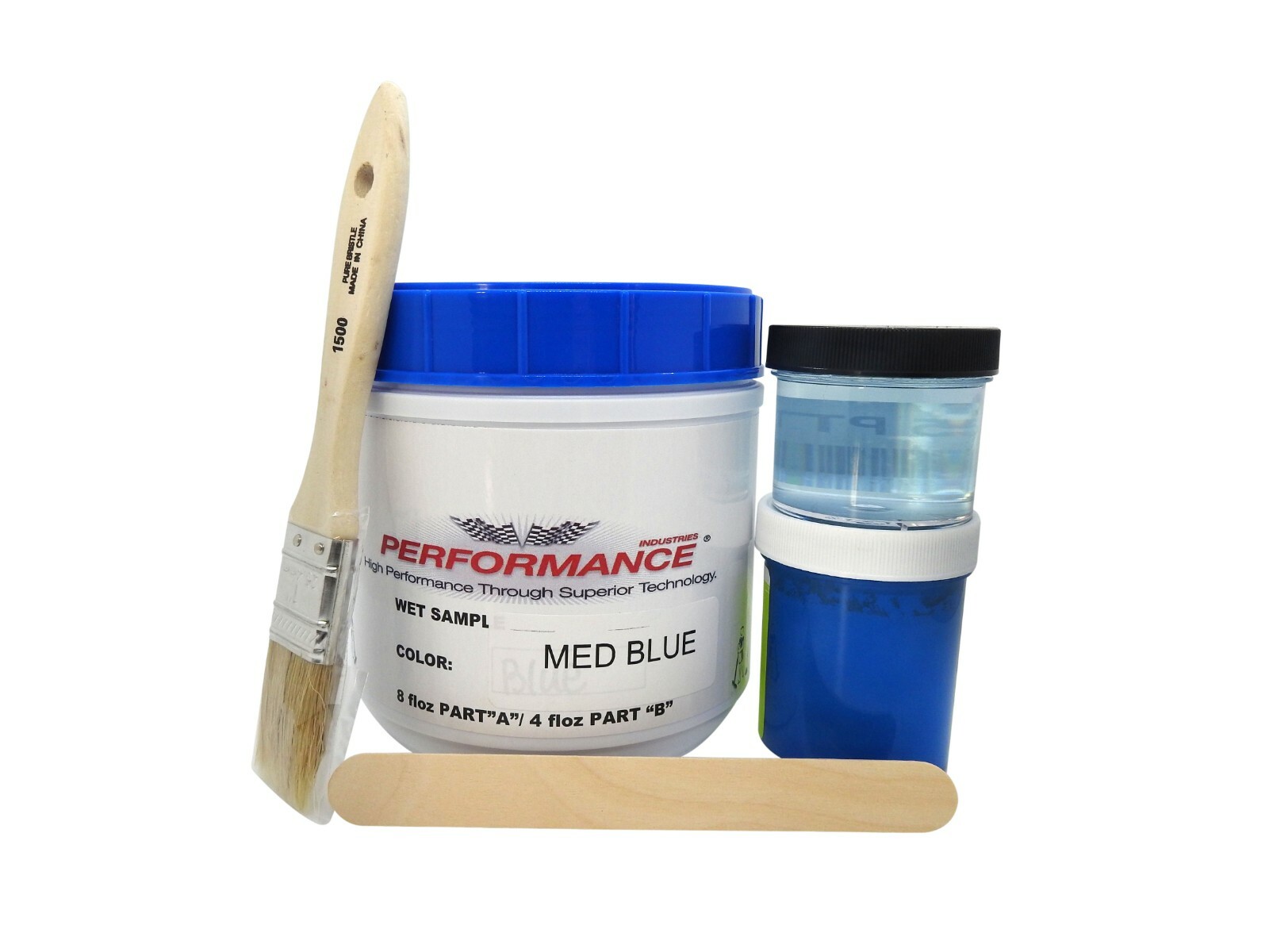 Epoxy Coat Mini Wet Sample Floor Coating Kit 4-6 sq. ft. 9.7 mil with 1/4" flake