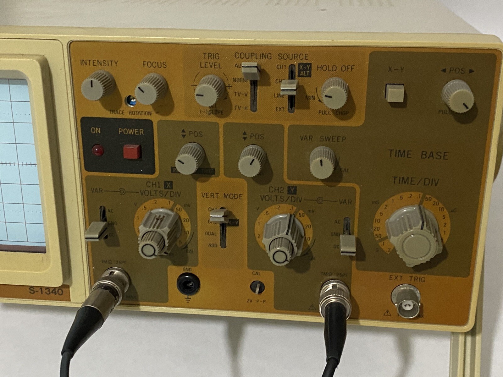 OSCILLOSCOPE ELENCO 40MHZ Model S-1340