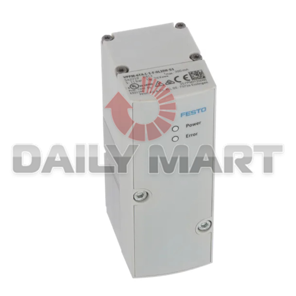 New In Box FESTO VPPM-6TA-L-1-F-0L10H-S1 542219 Proportional Valve