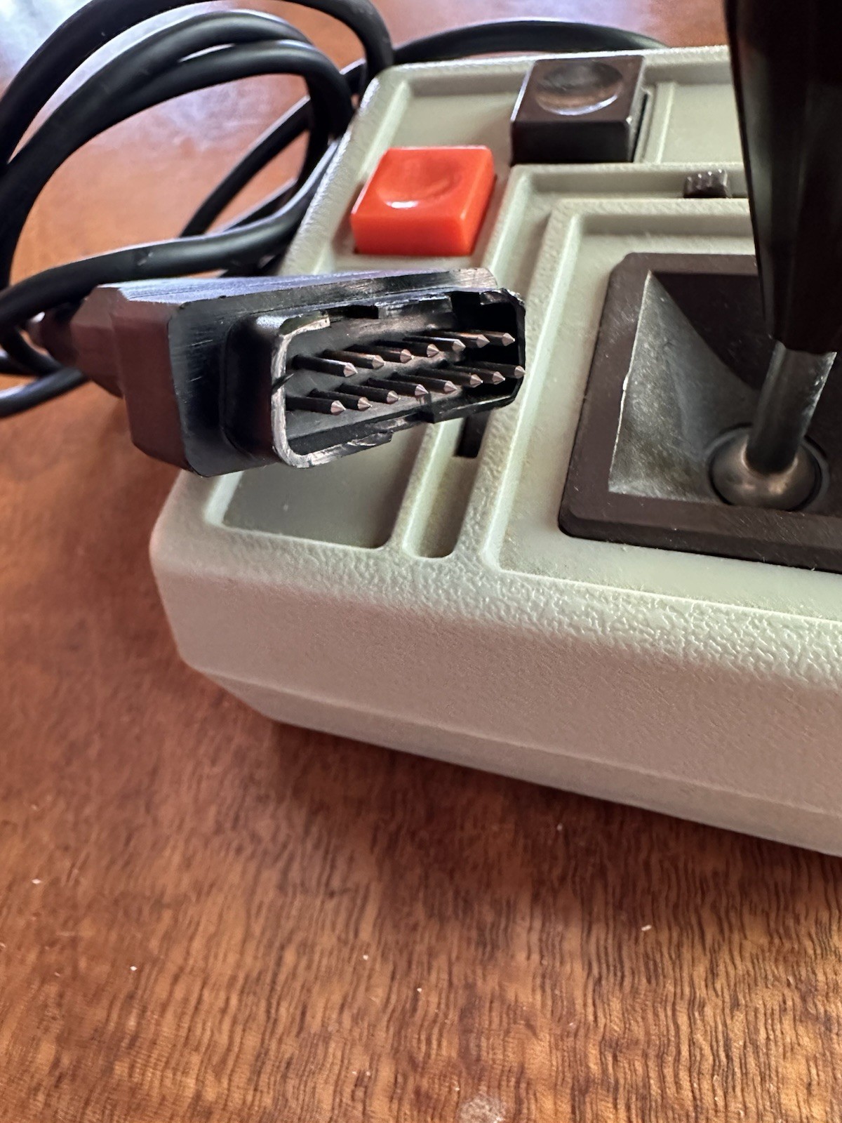Vintage 1980s Joystick Self Center Axis Trim Untested Retro Computer Gaming
