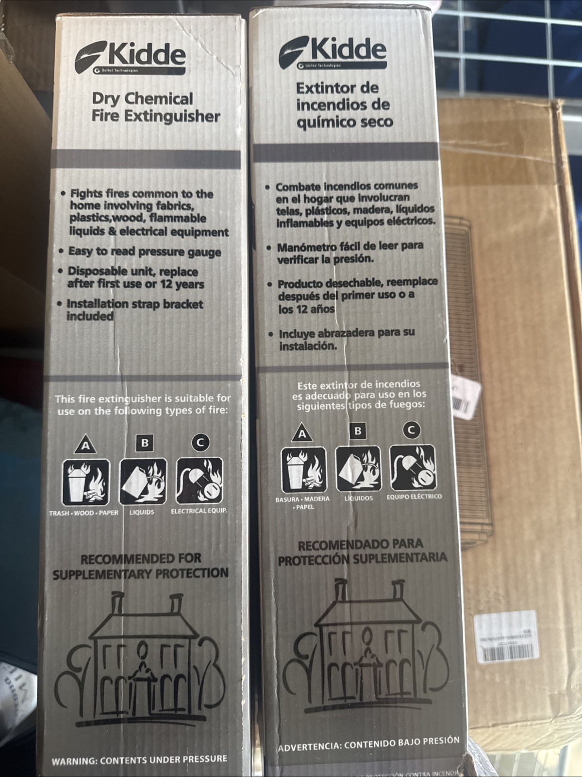 Kidde FA110G Multipurpose Home Fire Extinguisher - 466142MTL