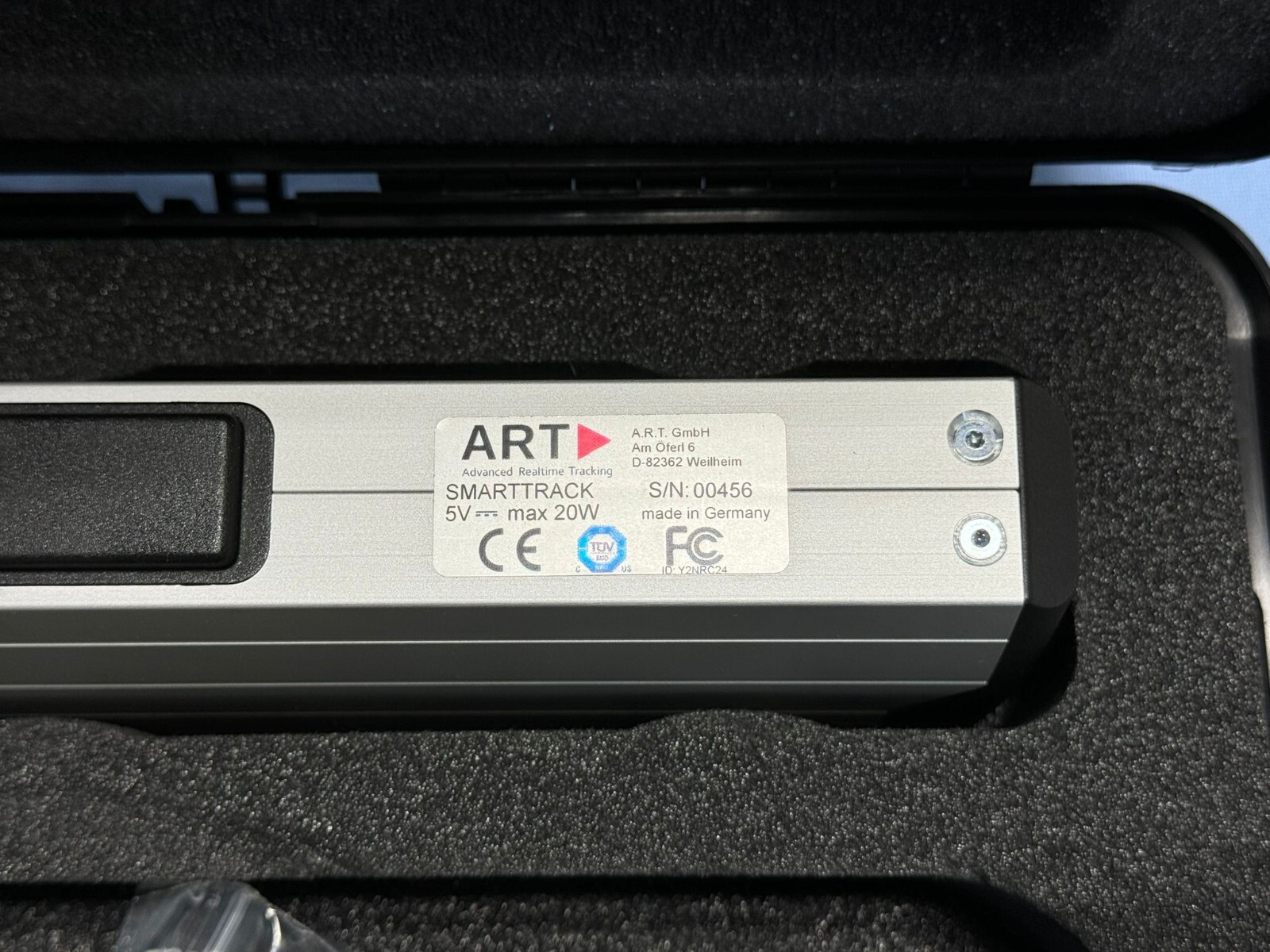 ART Smarttrack Active Optical Tracking System with Virtual Paint Training System