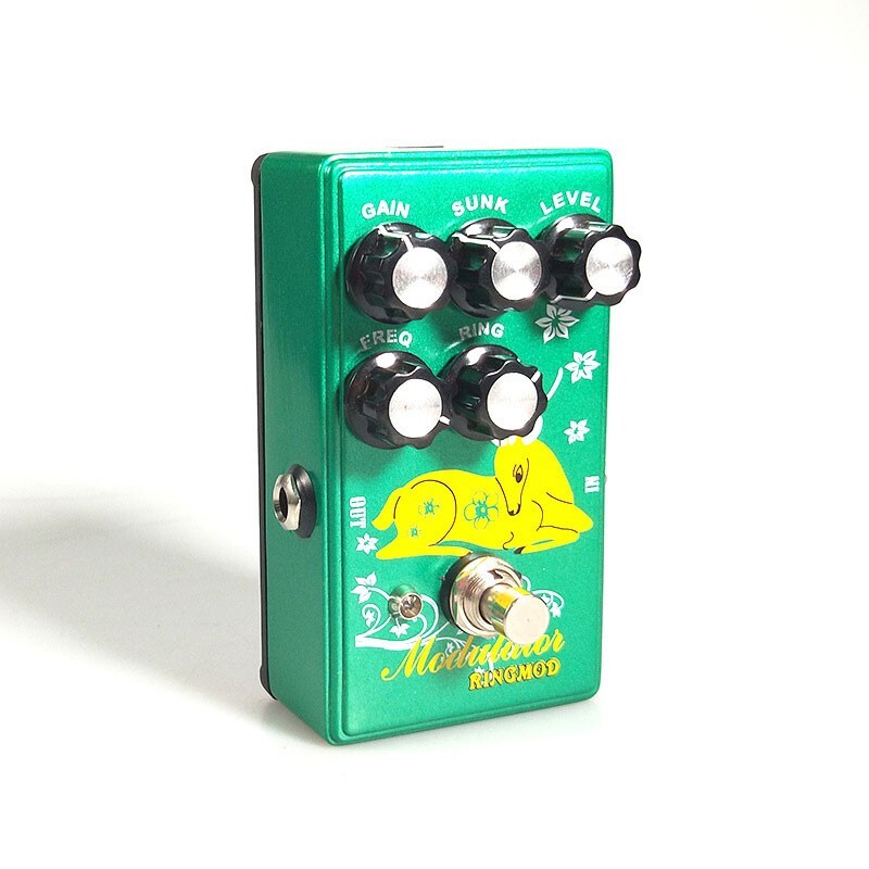 RingMOD Electric Guitar Effects Pedal Single Ring Modulator DC9V Loop Effects