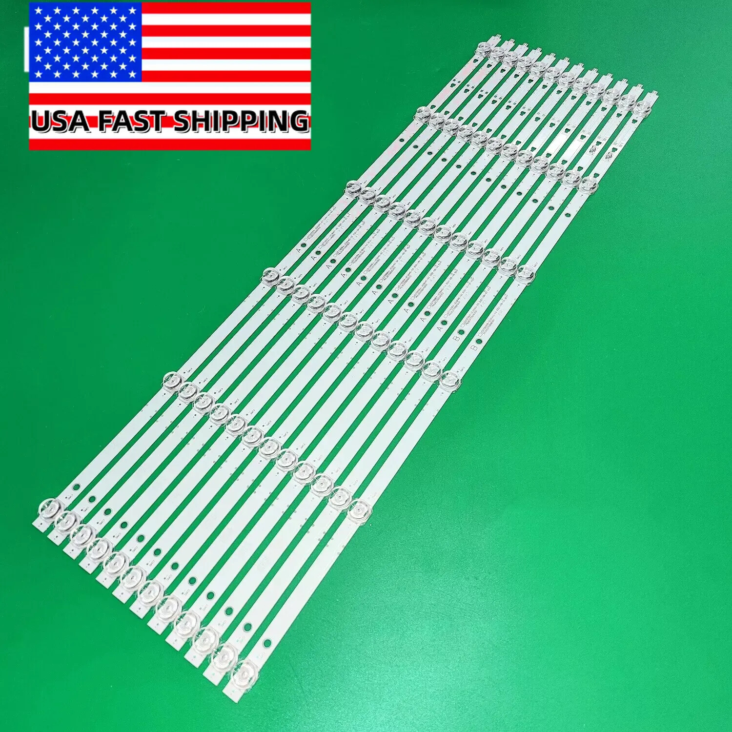 12pcs LED Strips for ONN 100012588 100068378 30370006005 30370006006 LT-70MCT300