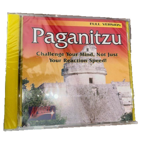 Paganitzu CD-Rom Full Version DOS Brand New Sealed