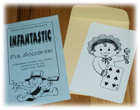 INFANTASTIC By MAX MAVEN (PHIL GOLDSTEIN)  A NEW JUMBO BABY GAG CARD TRICK