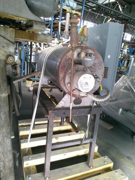 148 Kw 125 psi P M Lattner Steam Boiler 480 volt