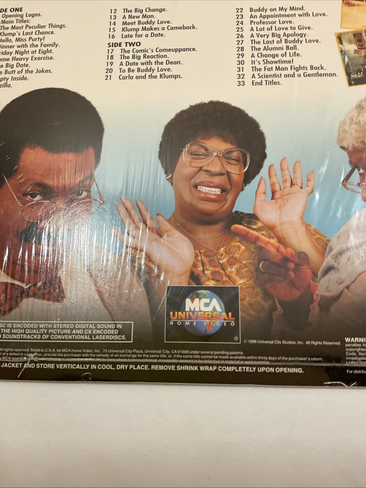 Eddie Murphy THE NUTTY PROFESSOR Digital Laserdisc Letterboxed Edition MCA