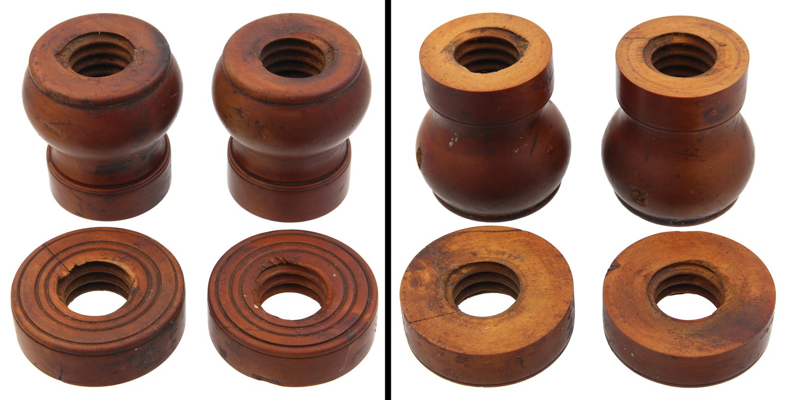 Orig. Boxwood Nuts & Washers for G. Eastwood/York Filletster - mjdtoolparts