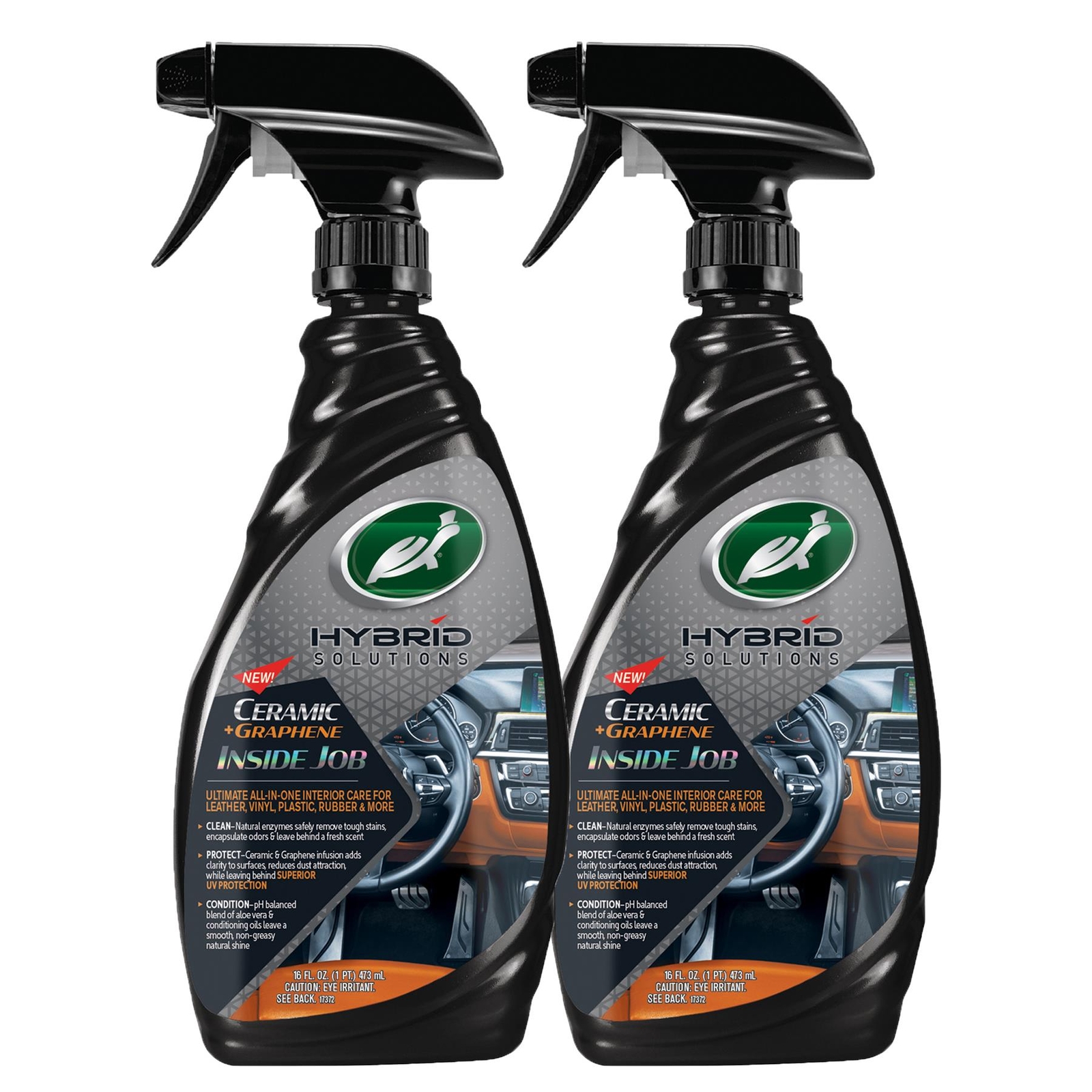 Turtle Wax Hybrid Solutions Inside Job Interior Cleaner & Protectant 2-Pack
