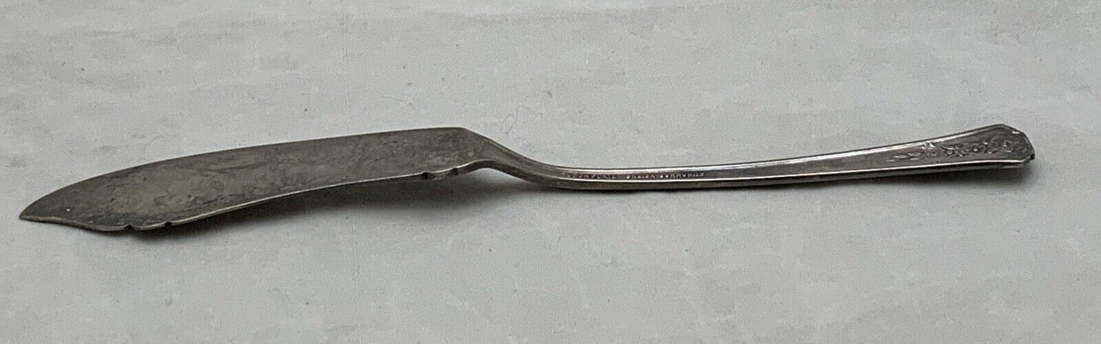 Oneida Community Butter Knife Silver Silverplate Flatware Tudor Plate Fortune