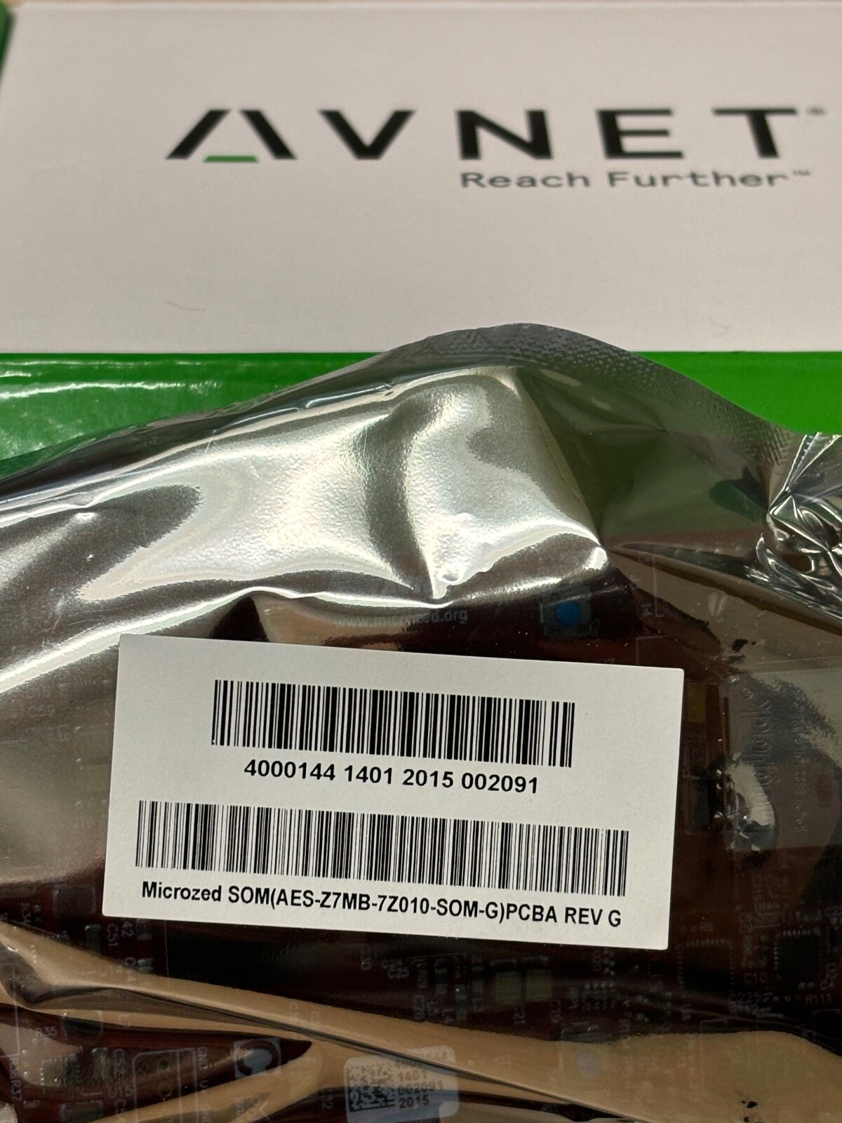 Avnet MicroZed 7Z0100 SOM Module AES-Z7MB-7Z010-SOM-G (NEW)