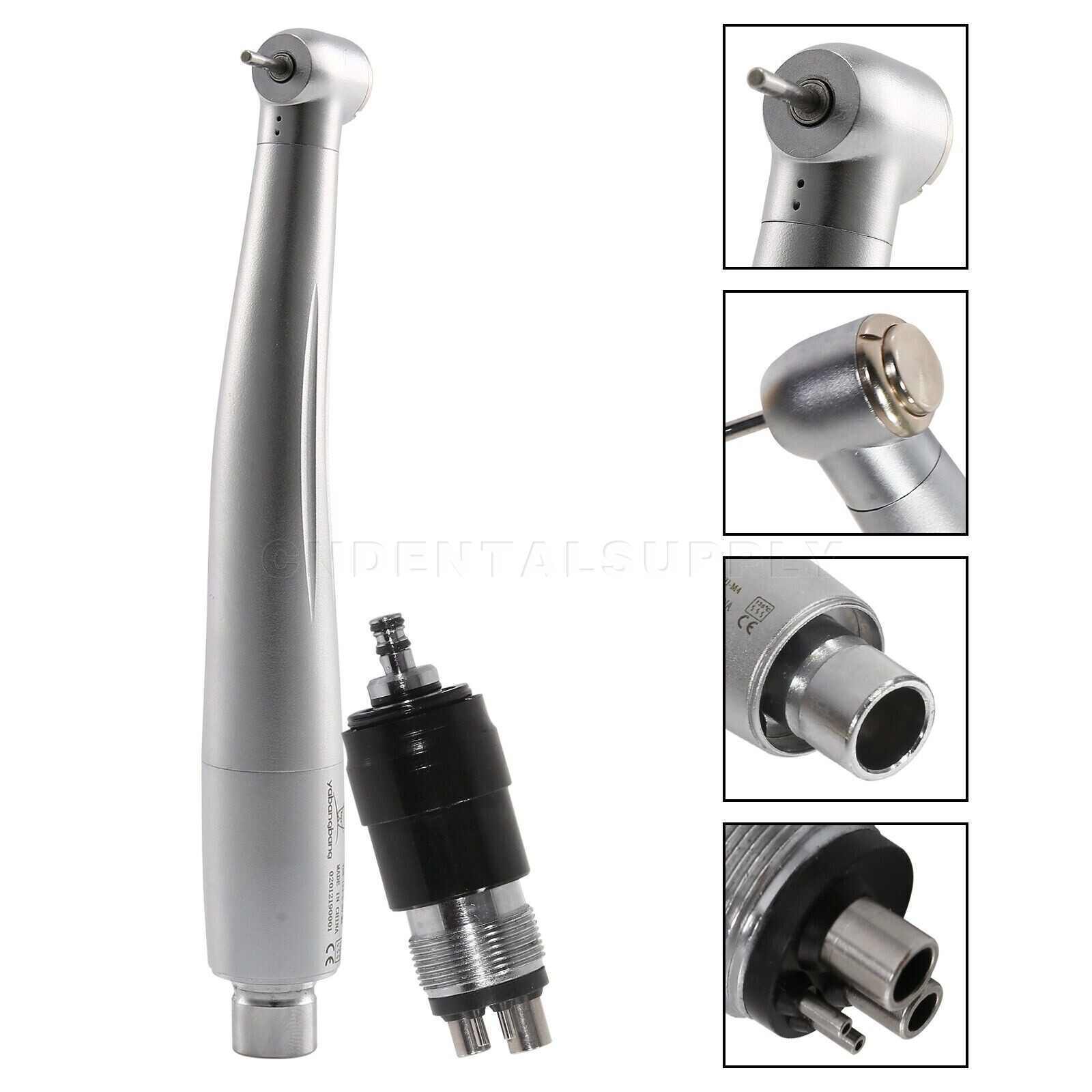 10 NSK Style Dental High Speed Handpiece Air Turbine Standard Coupler Swivel 4H