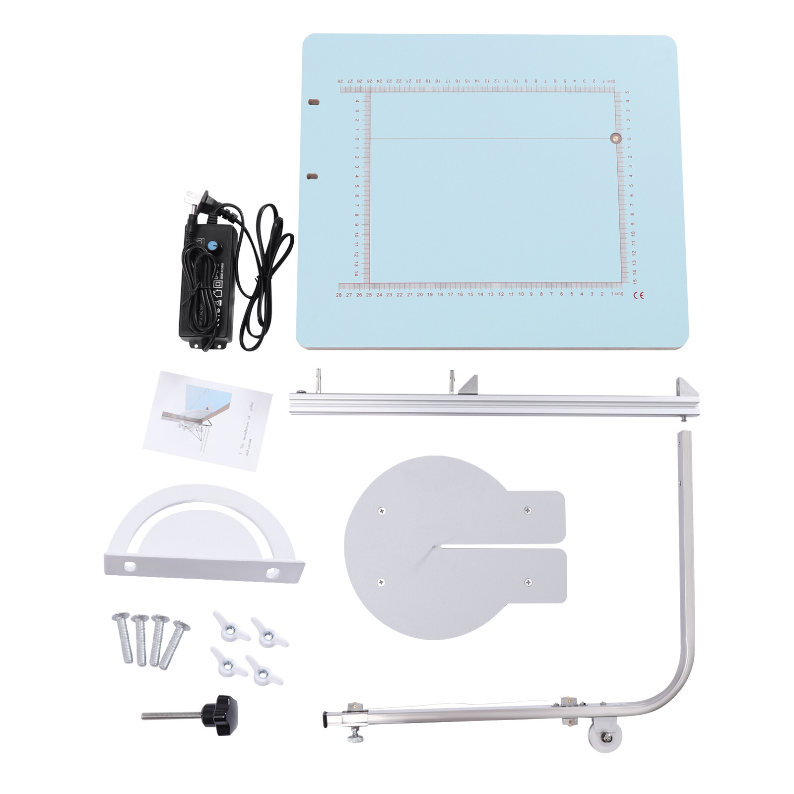 72W Hot Wire Foam Cutter Working Table Tool Sponge Styrofoam Cutting Machine US
