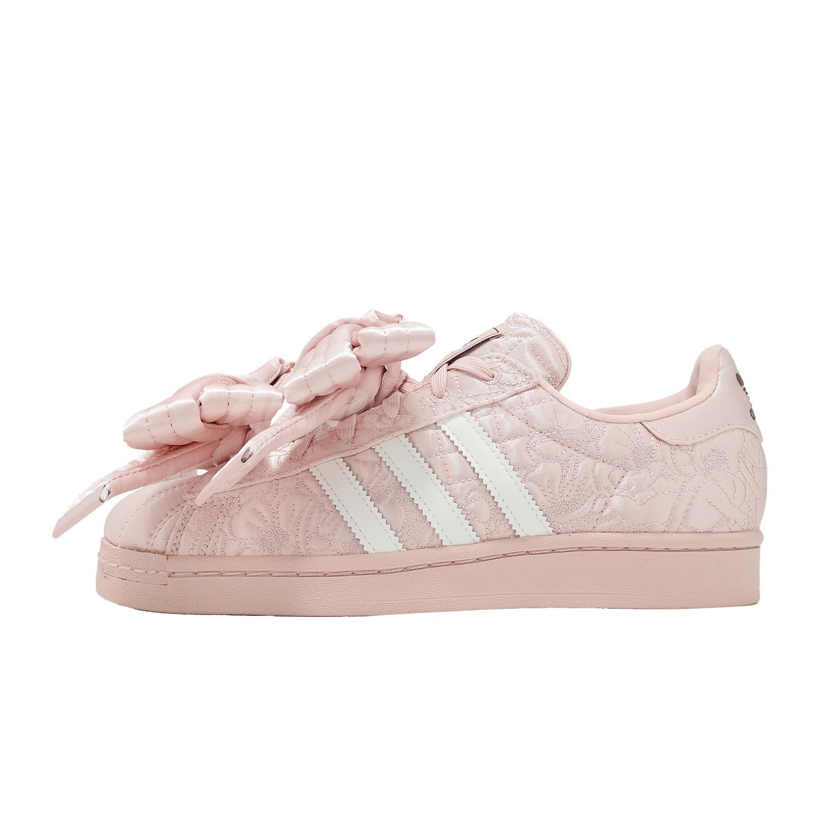 adidas Originals x Caroline Hu Superstar W Sandy Pink Core White Women JQ8737