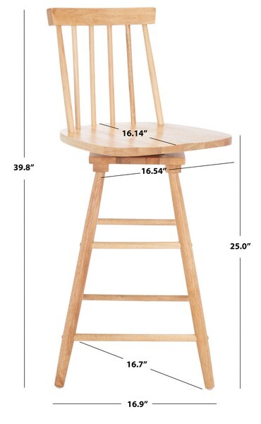 Safavieh QUAI SWIVEL COUNTER STOOL, Reduced Price 2172750803 BST1404D