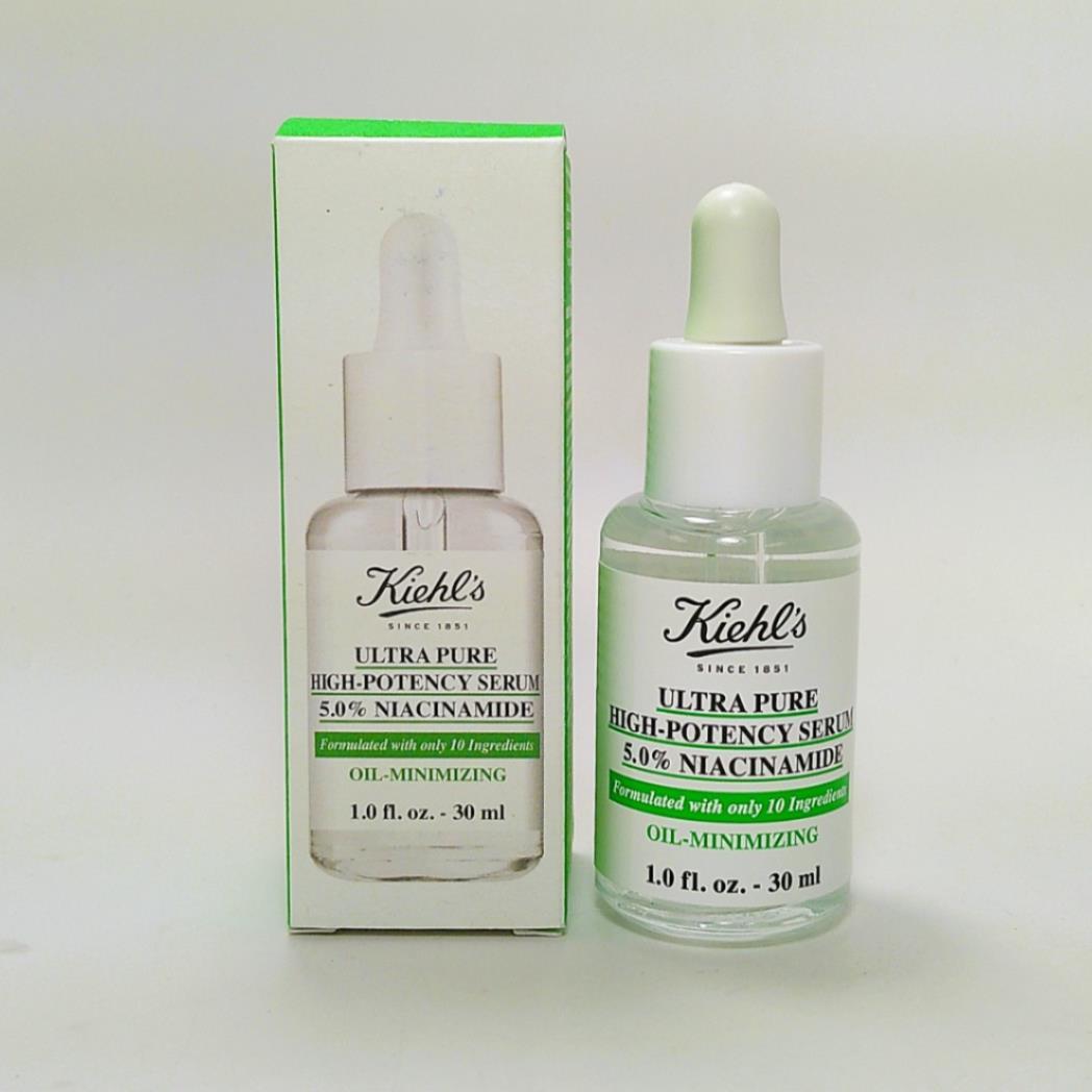 Kiehl's Ultra Pure HIGH-POTENCY SERUM 5% NIACINAMIDE 1 oz / 30ml *NEW*