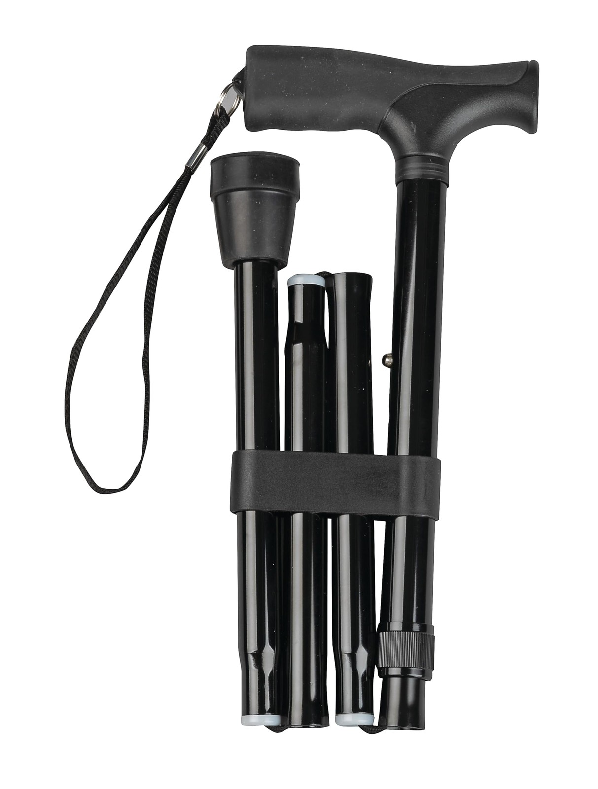 Thera|Care Adjustable Folding Walking Cane | 33” to 37” Height | 300 lbs 136 ...