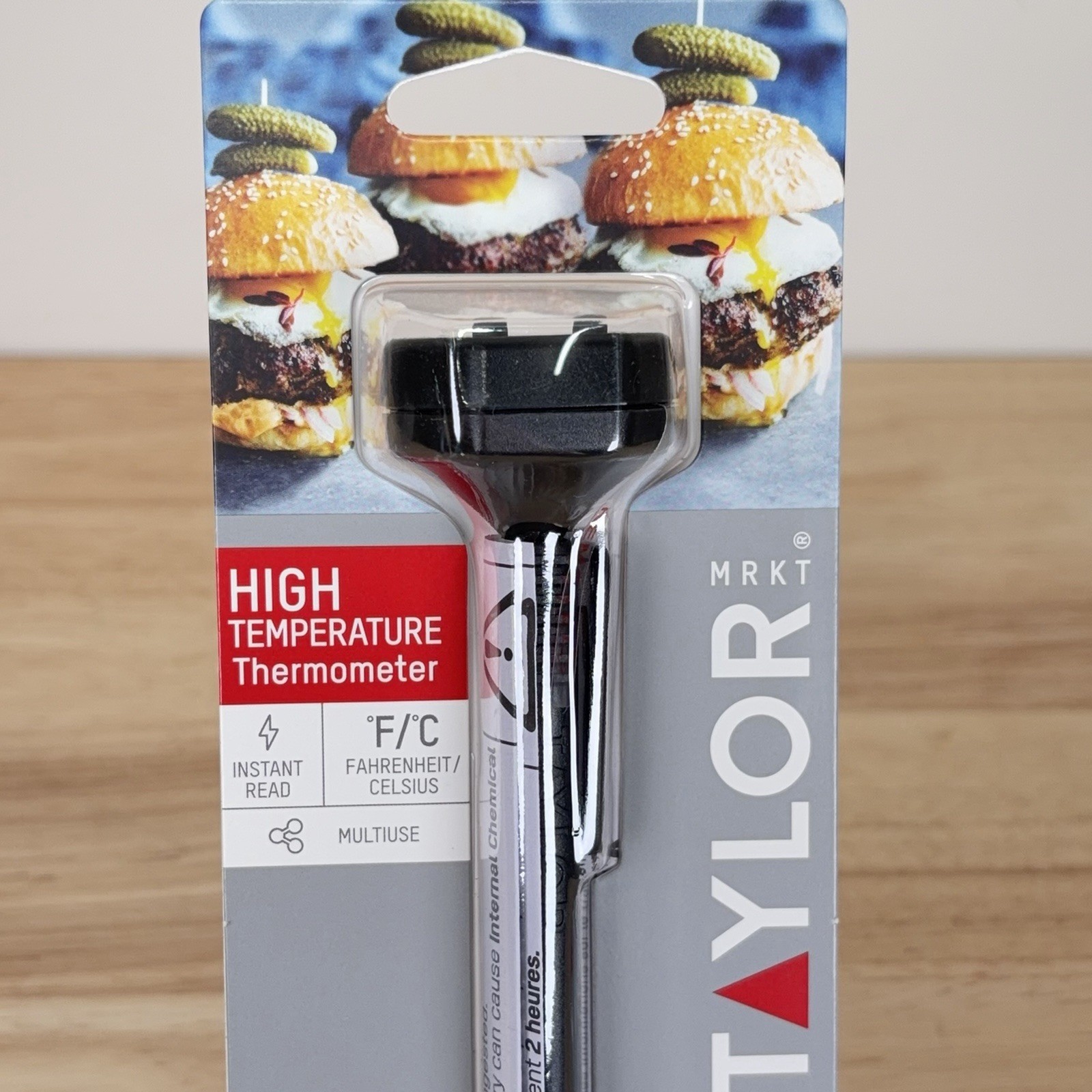 Taylor Instant Read Digital Pocket Probe High Temp Thermometer – 9841