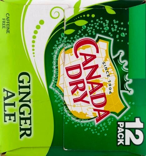 Canada Dry Ginger Ale, 12 oz Cans, 12-Pack
