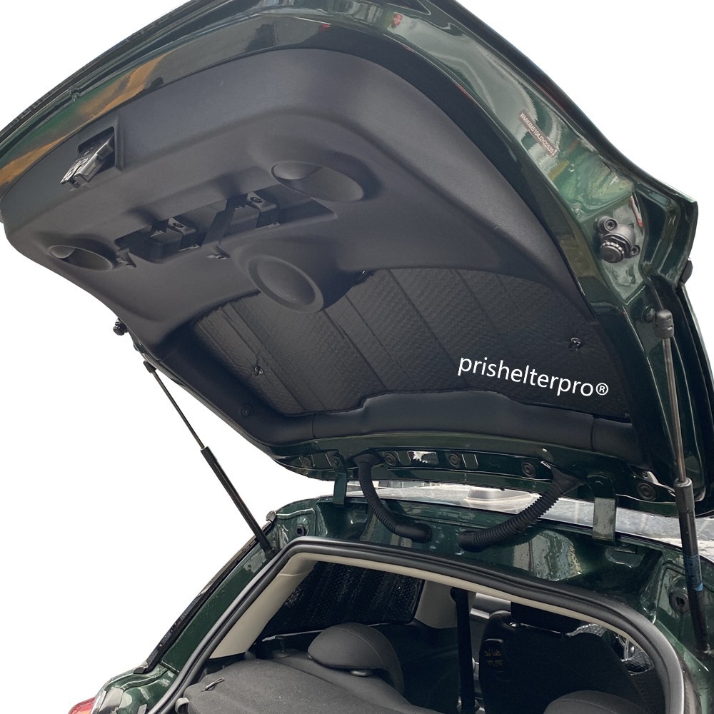 Fit For MINI COOPER 2-Door 14-25 Rear Windshield Black Silver Privacy Sunshade
