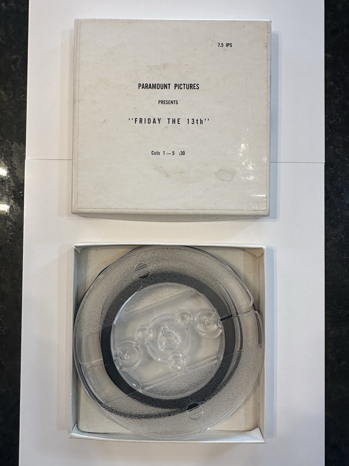 1980 Paramount Pictures Promotional Broadcast Reel For RADIO-  Friday the 13th