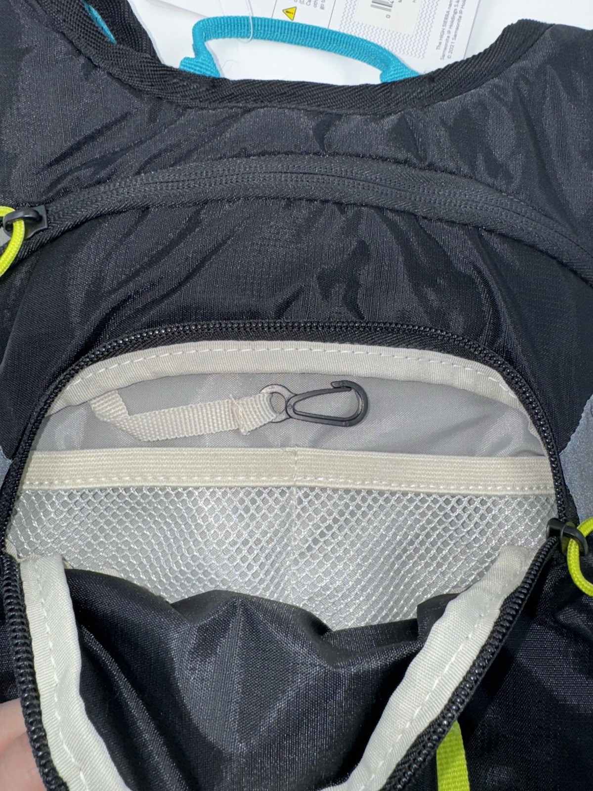 High Sierra Hydrahike 16L Hydration Water Backpack for Black/Blue