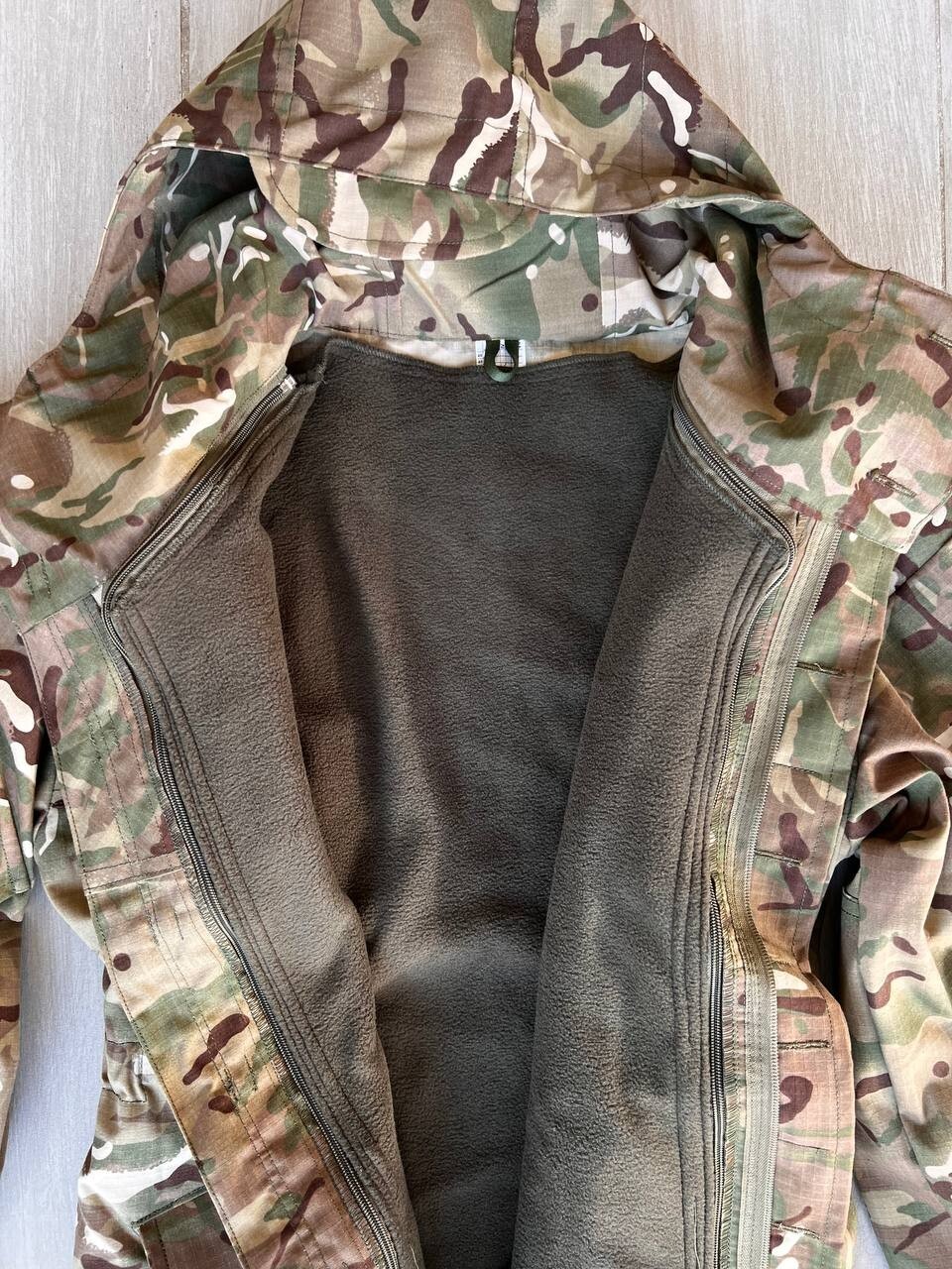 Fleece lined Military Jacket Armed Forces of Ukraine MTP
