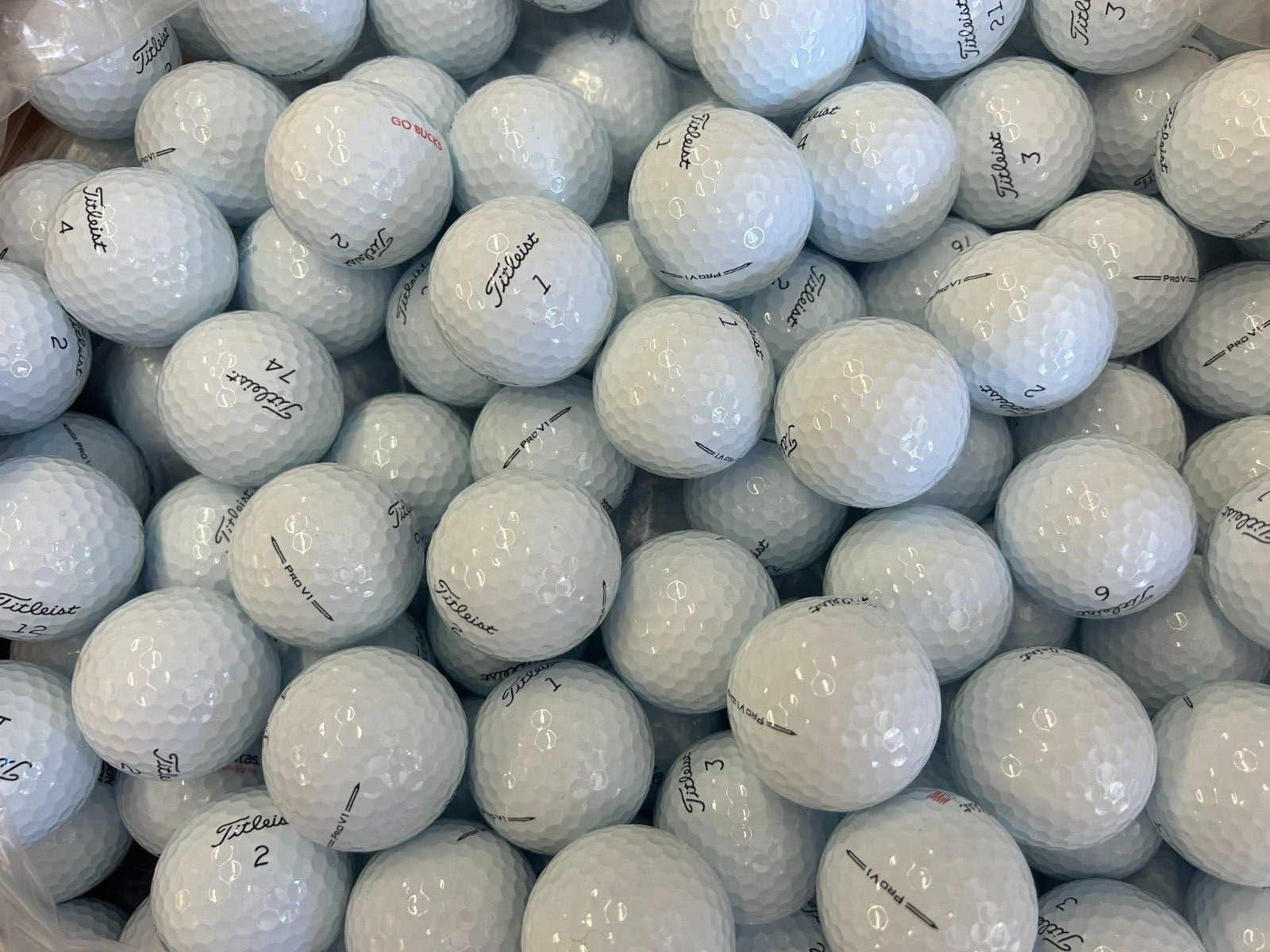 100 TITLEIST PRO V1 5AAAAA+ MINT GOLF BALLS **FREE SHIPPING**