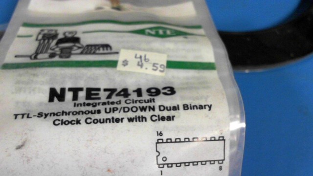 New (9pcs) NTE74193 NTE ELECTRONICS IC Logic
