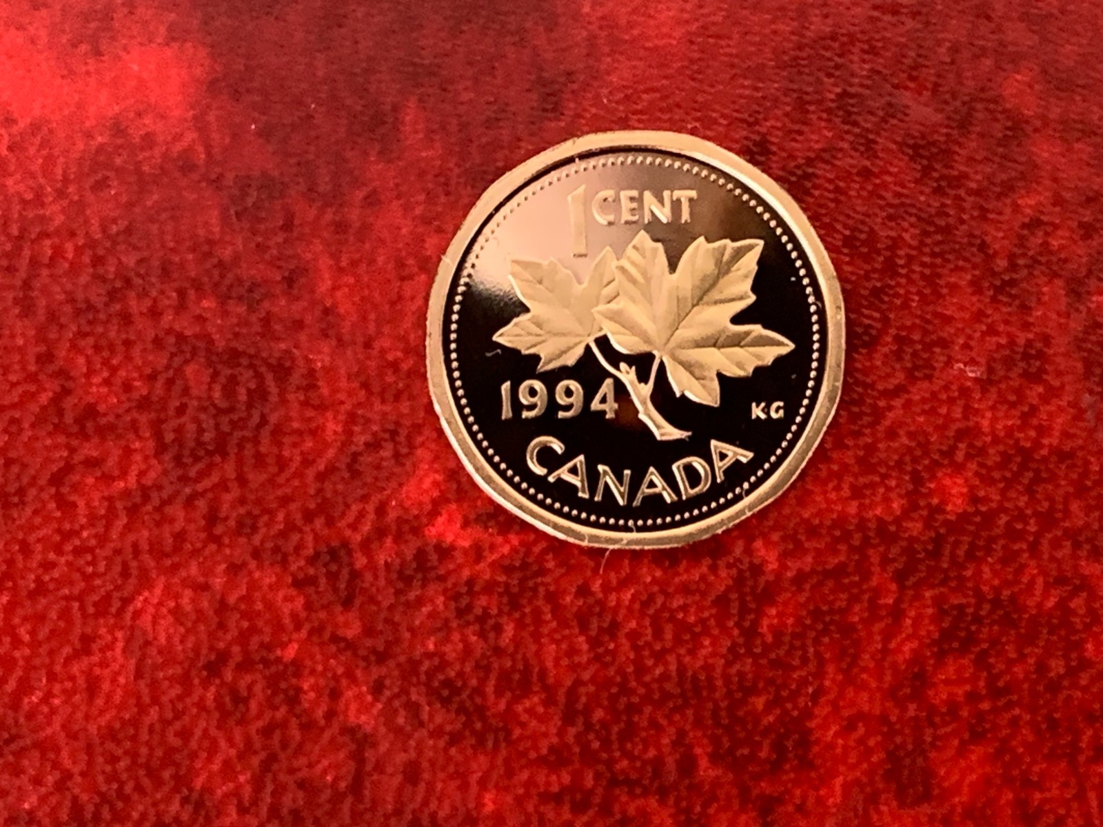 Canada 1 Cent 1994 Proof Coin-Uncirculated